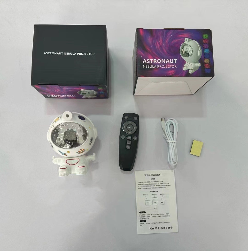 Projecteur Lumora™ Nebula 360° – Ciel Galactique Immersif Rotatif