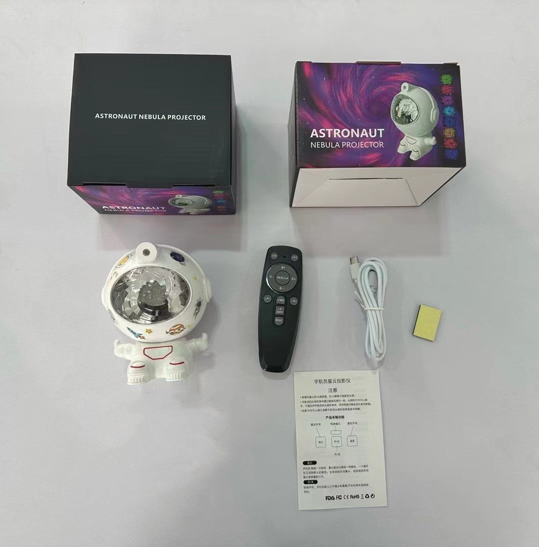 Projecteur Lumora™ Nebula 360° – Ciel Galactique Immersif Rotatif