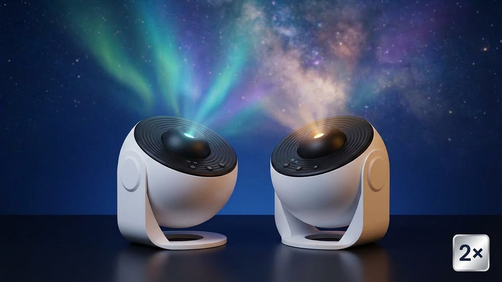 Pack 2× Lampe Lumora™ – Aurora Ambience Lamp (Offre Duo)